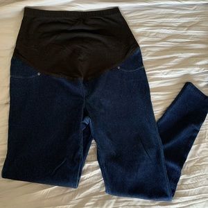 Maternity stretchy Jean leggings